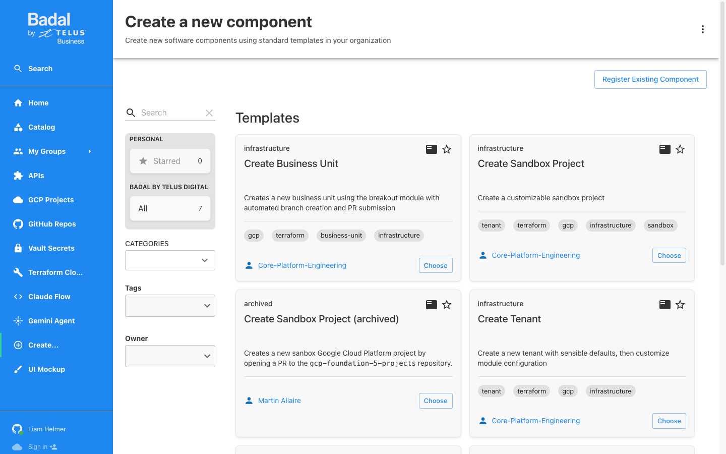 Create Templates