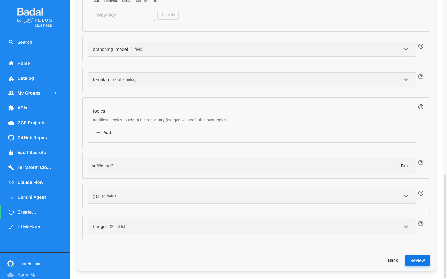 Optional Variables Bottom